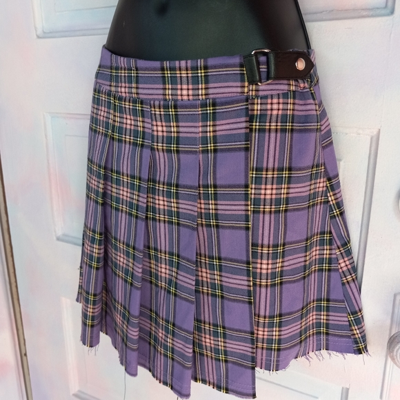 Nwot Dolls Kill pastel goth wrap skirt! Kawaii fairycor fairygoth rad skirt SOLD - Picture 3 of 8